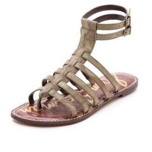 Sam Edelman Camo Gladiator Sandal Size 6.5